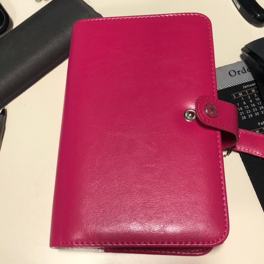 Used personal Webster planner